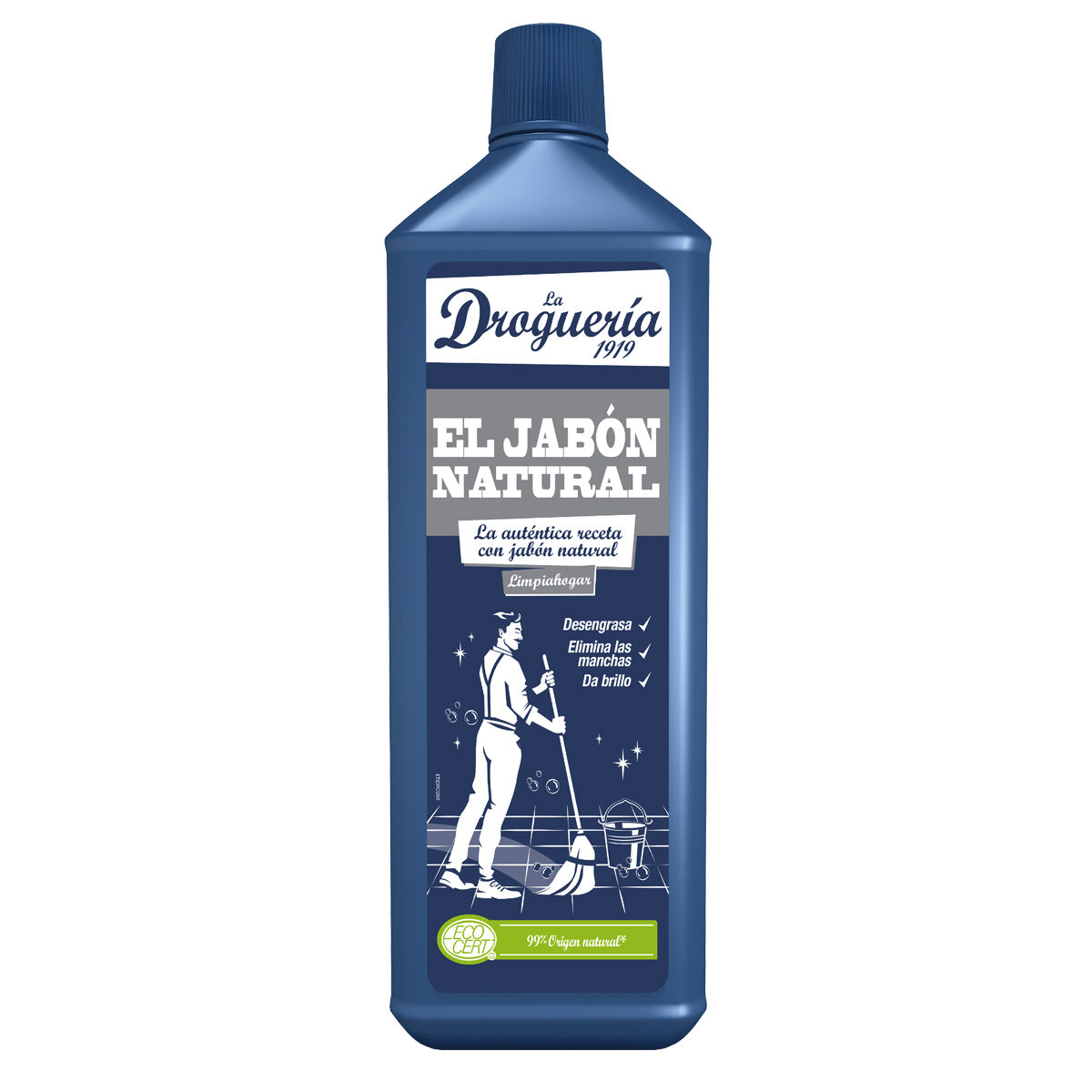 Detergente multiuso con sapone naturale in bottiglia LA DROGUERIA 1919 1 L