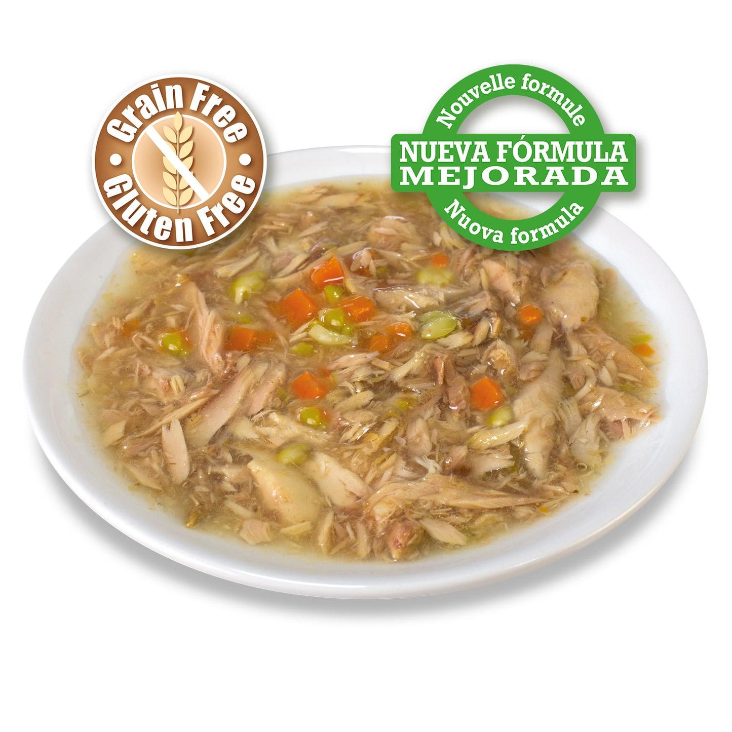Witte tonijn en groenten in saus Arquivet 80 g Natvoer voor katten