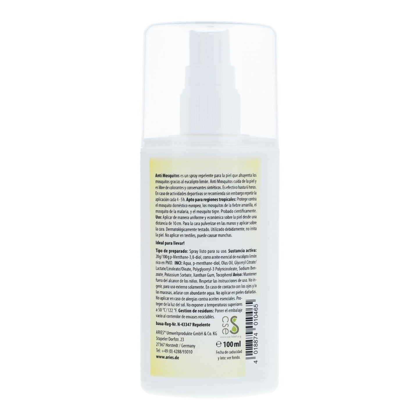 Spray anti-moustiques Aries 100 ml