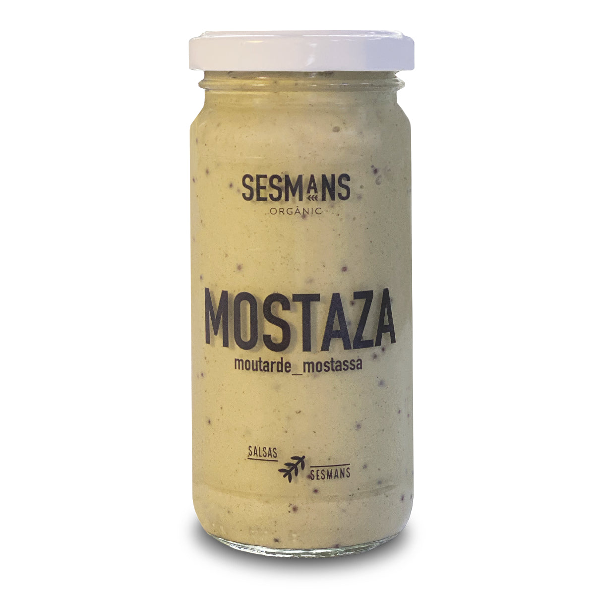 Sauce moutarde bio Sesmans 240 ml