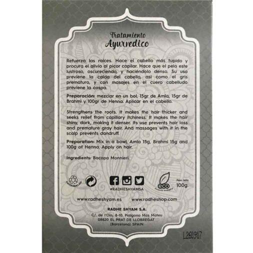 Soin capillaire ayurvédique Brahmi Rhade Shyam 100 g