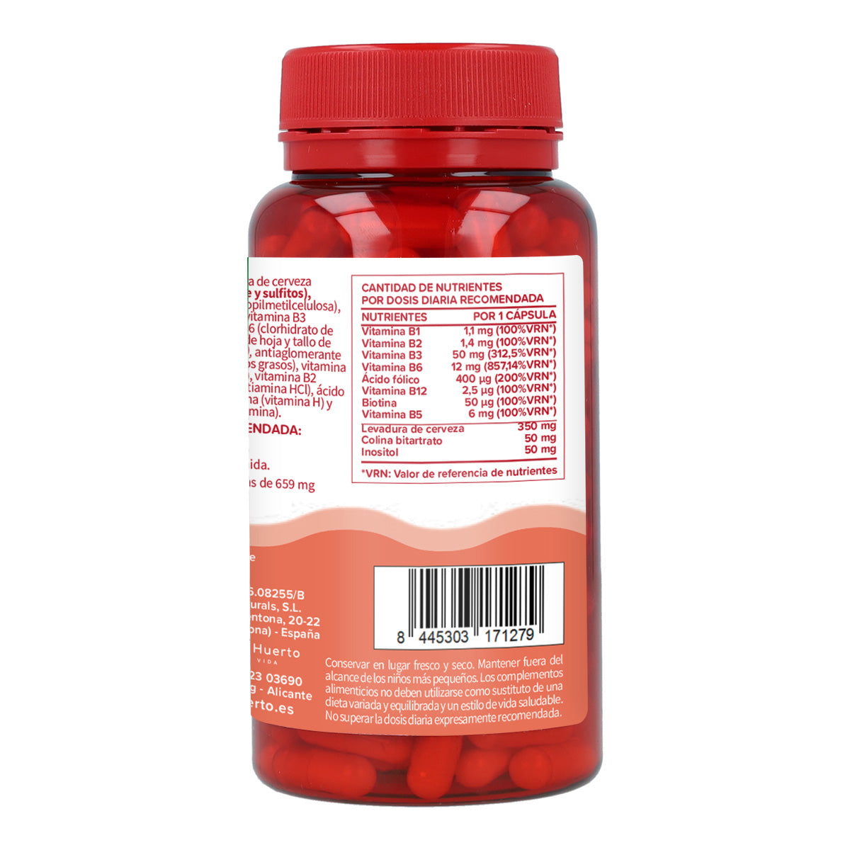 Vitamin B-Komplex Planeta Huerto 60 Kapseln