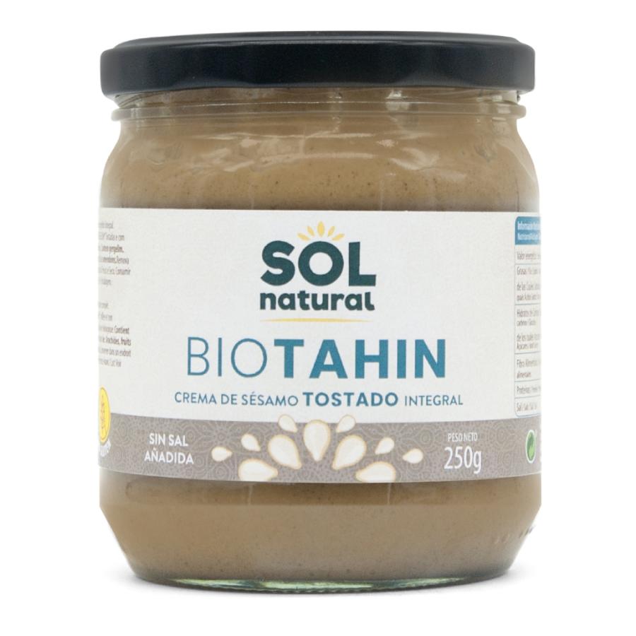 Tahin integrale tostato senza sale Sol Natural 250 g