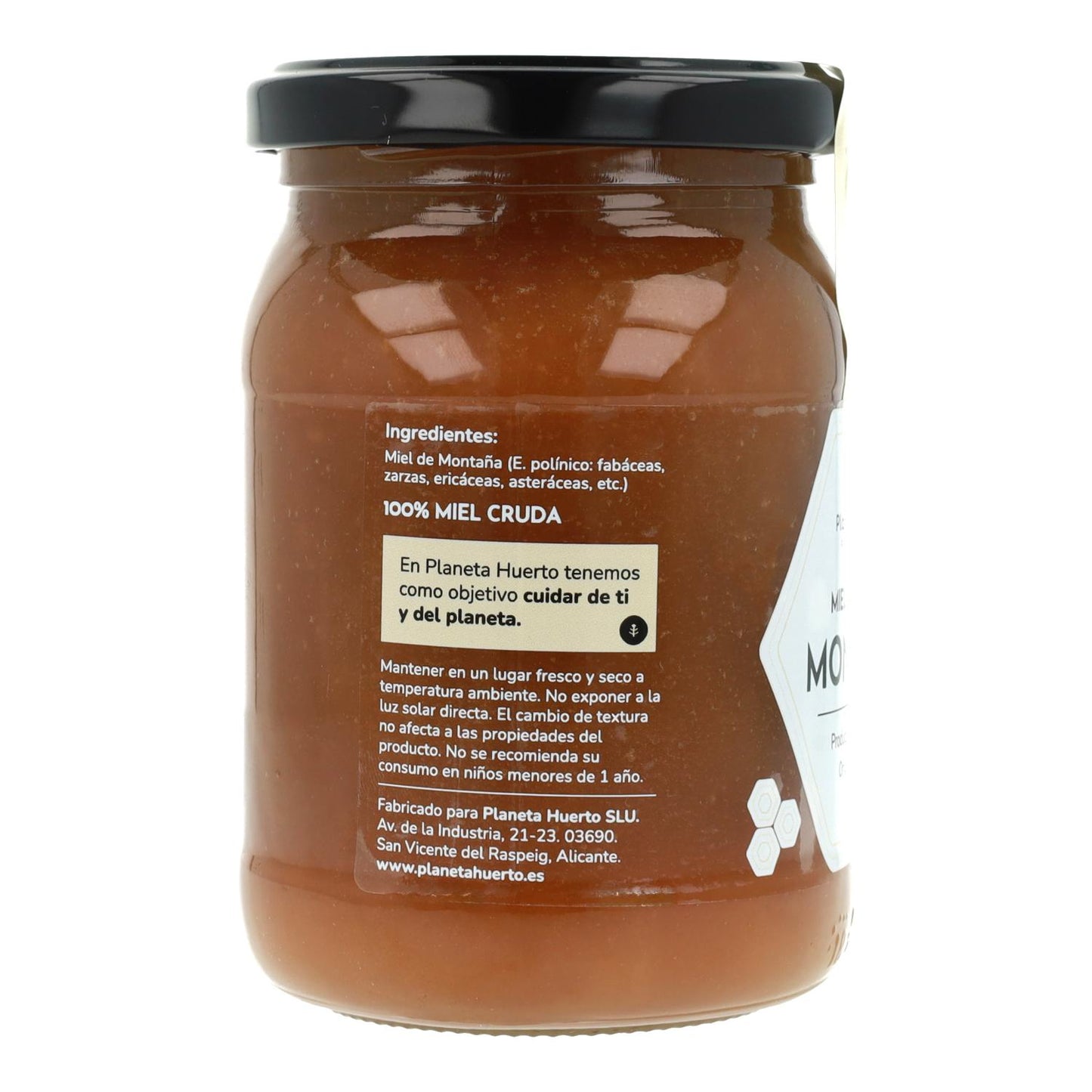Raw Mountain Honey Planeta Huerto 500 g