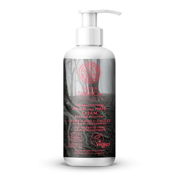Natura Siberica reparerande och återställande hand- och nagelkräm 250 ml