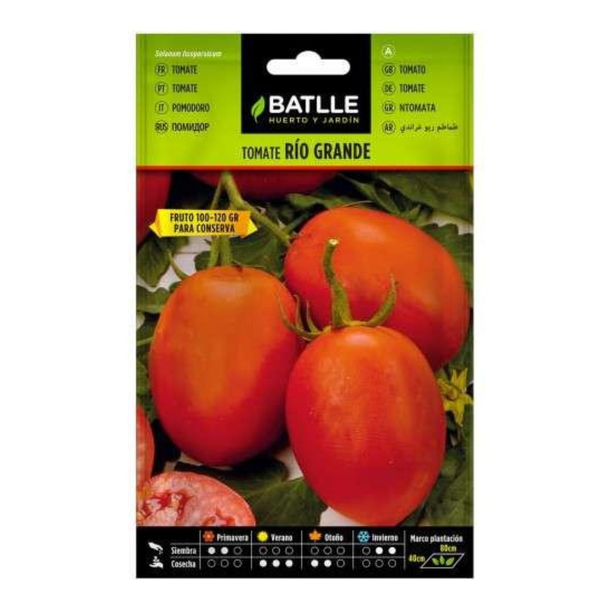 Tomatenzaadjes Río Grande Batlle