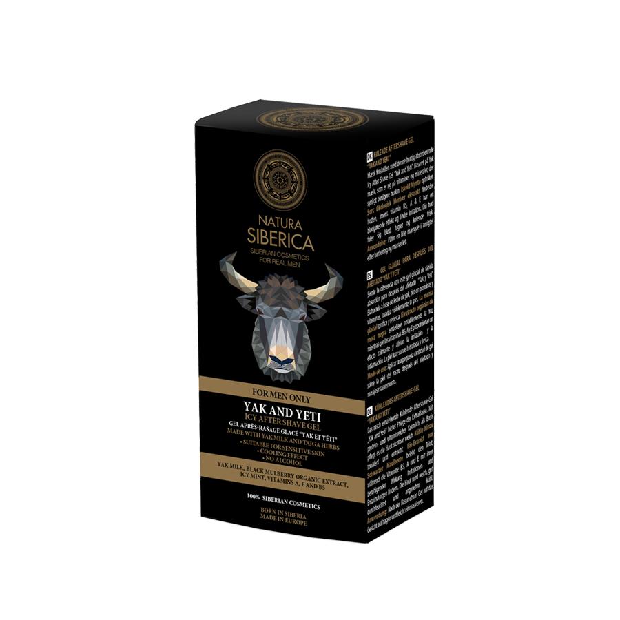 Yak und Yeti Eisgel nach der Rasur Natura Sibérica, 150 ml