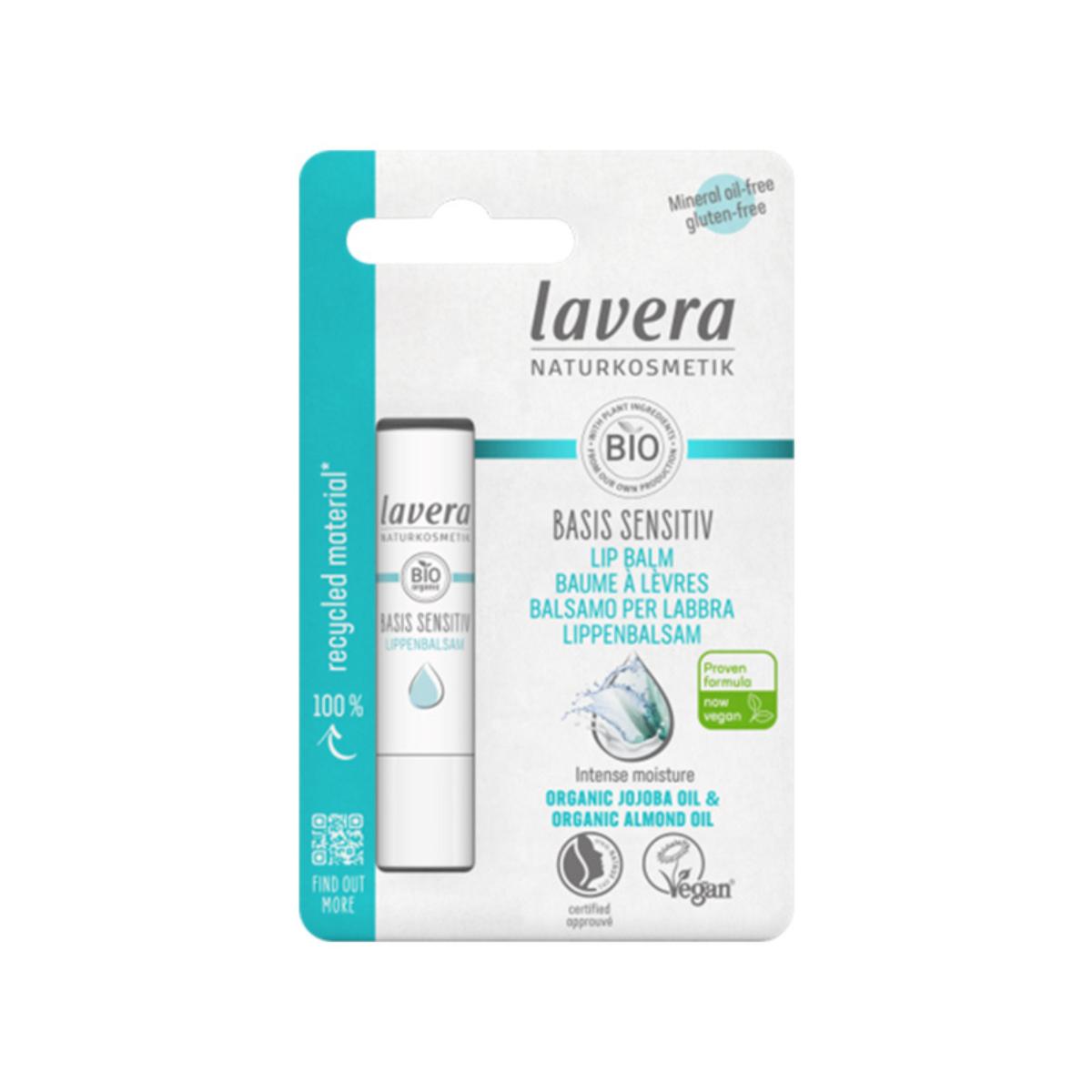 Lippbalsam Basis Sensitiv BIO, Lavera 4,5 ml