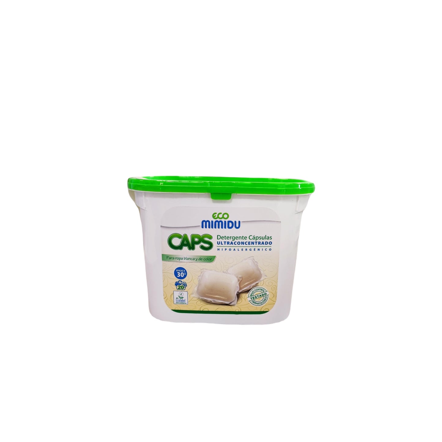 Detergente in capsule ultraconcentrato Mimidu ECO 20 dosi