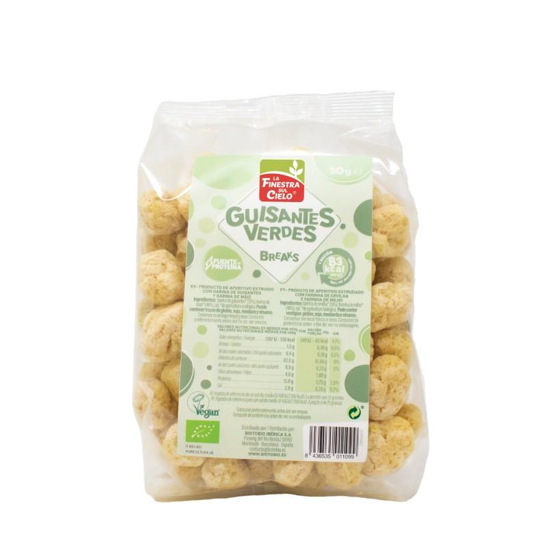 La Finestra Sul Cielo Organic Green Pea Snack 50 g