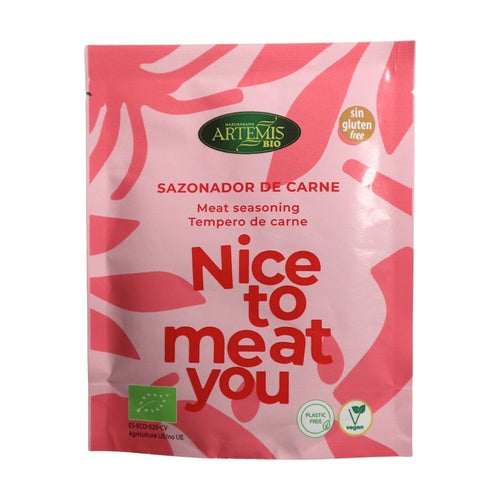 Assaisonnement pour viande Artemis Bio 40g.