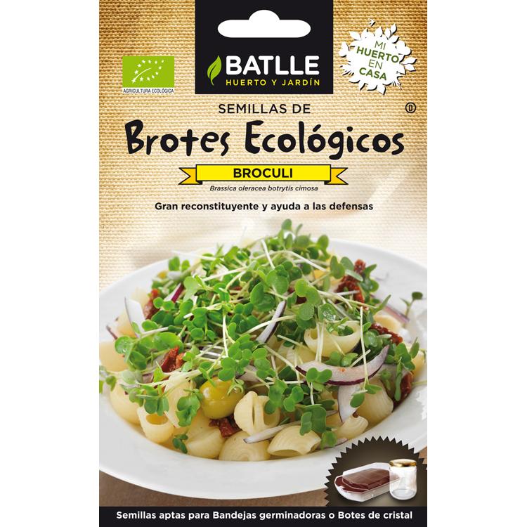 Semi di broccoli biologici per germogli Batlle