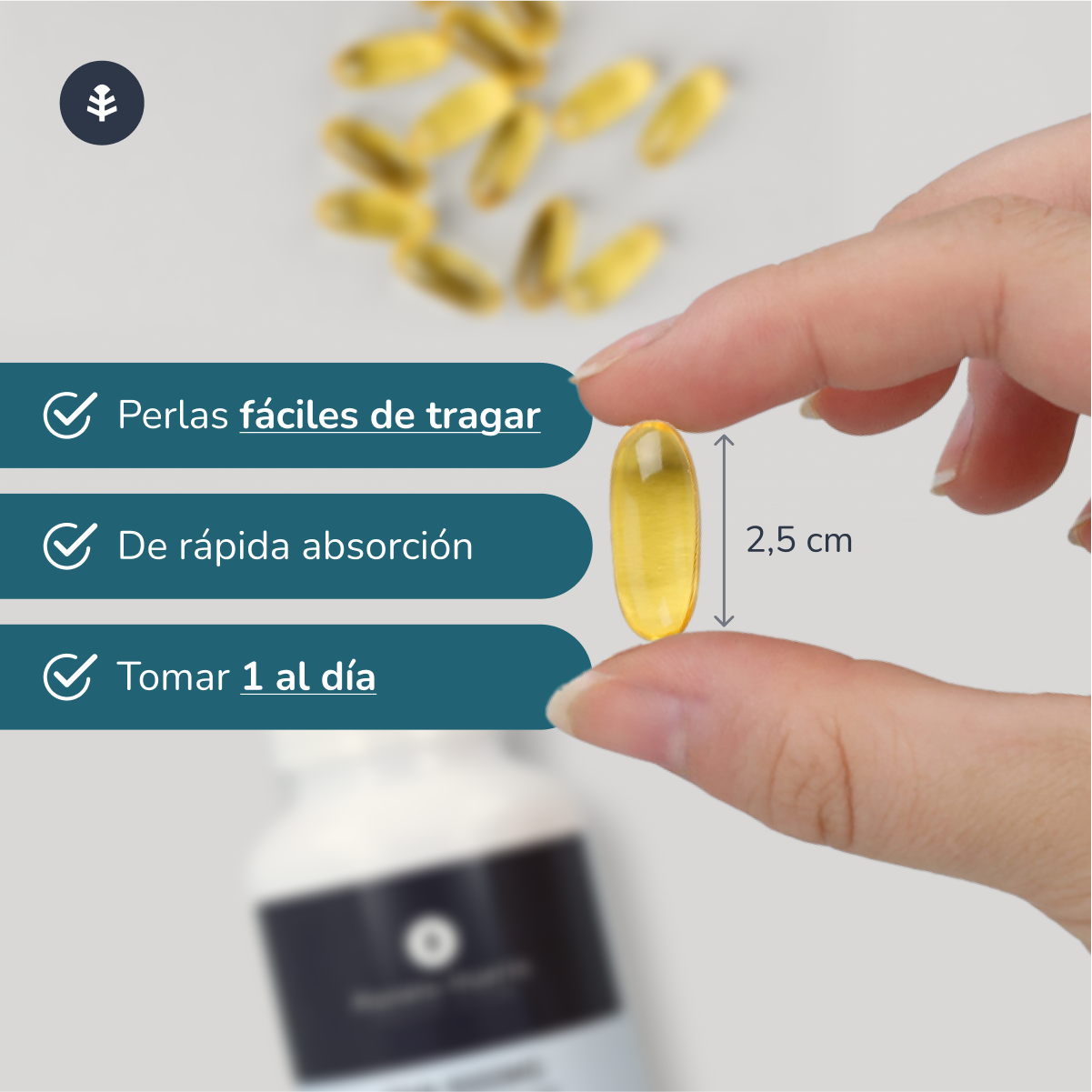 Förpackning 2x DHA 1000 mg Planeta Huerto 150 pärlor