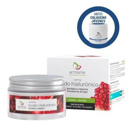 Krem z kwasem hialuronowym Armonía Cosmética Natural 50 ml