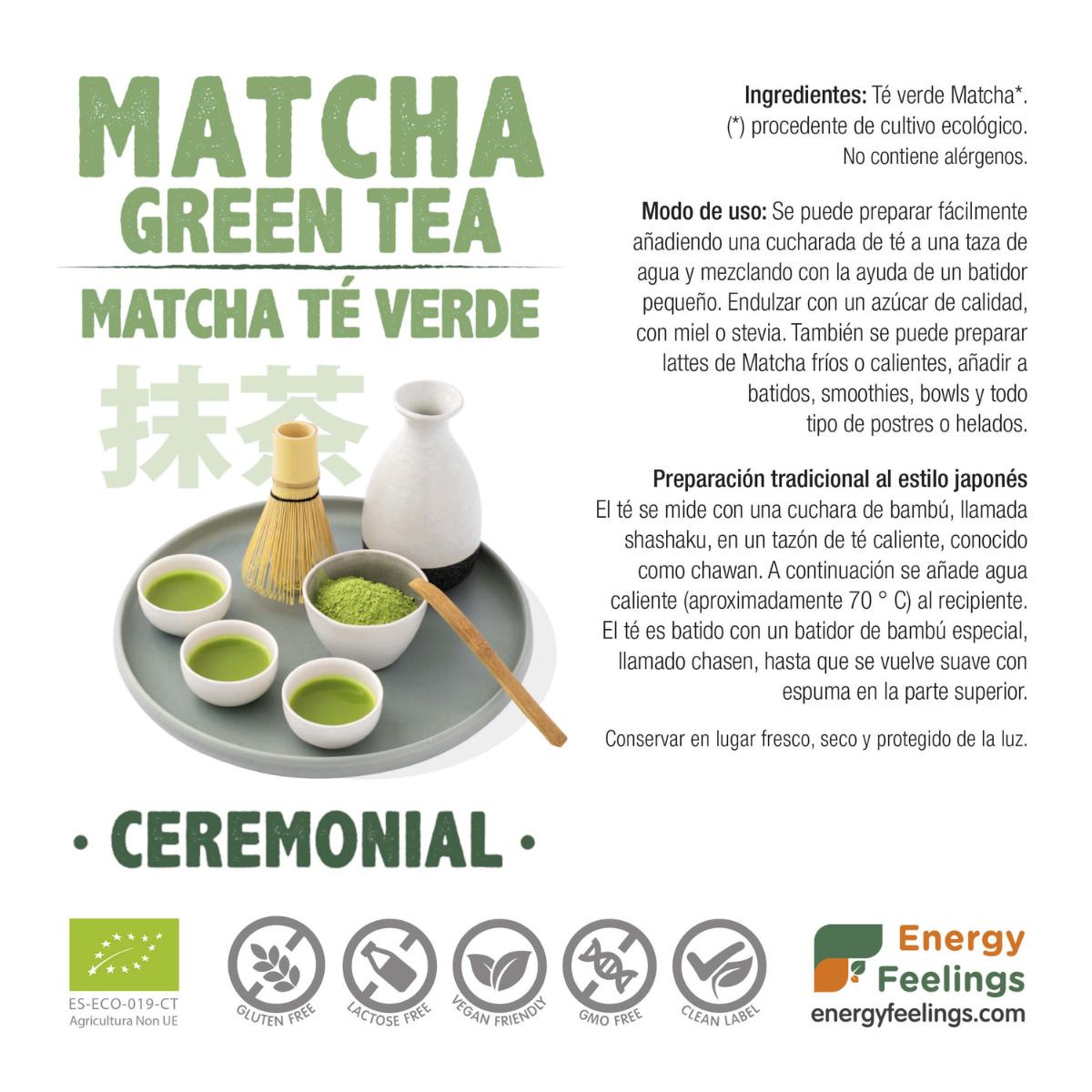 Matcha-Tee ECO ceremonial, Energy Feelings, 100 g