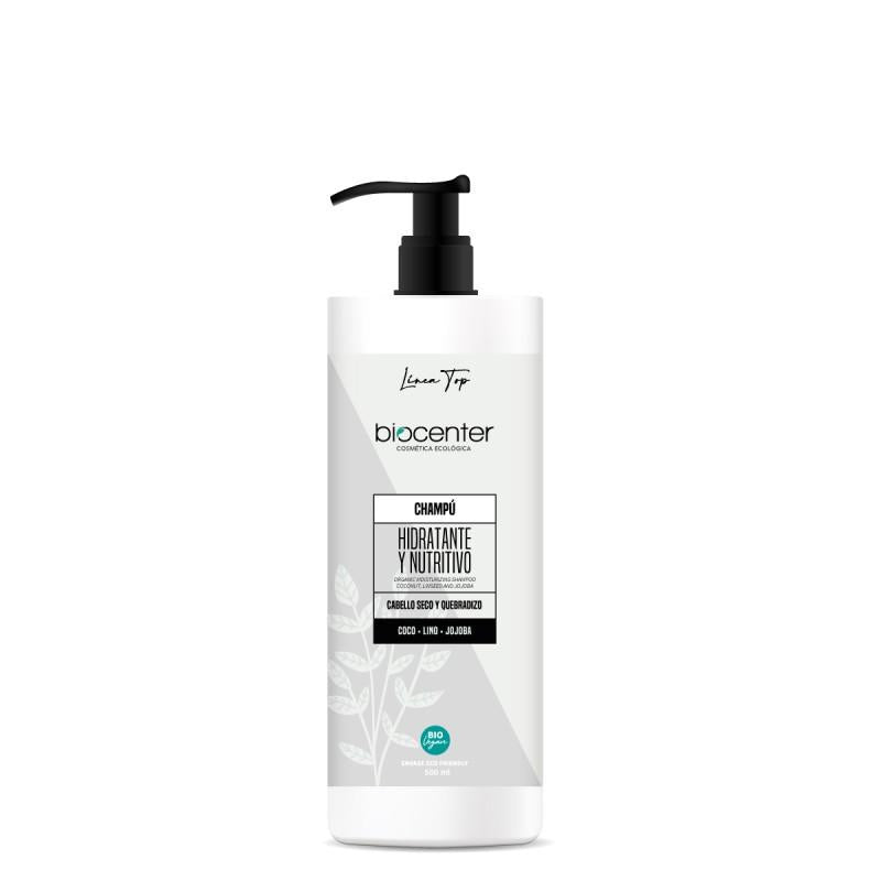 Bio-Shampoo mit feuchtigkeitsspendender und pflegender Wirkung Coco Lino Jojoba Linie Top 500 ml