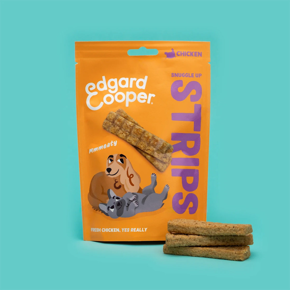 Lanières de poulet Edgard Cooper 75 g