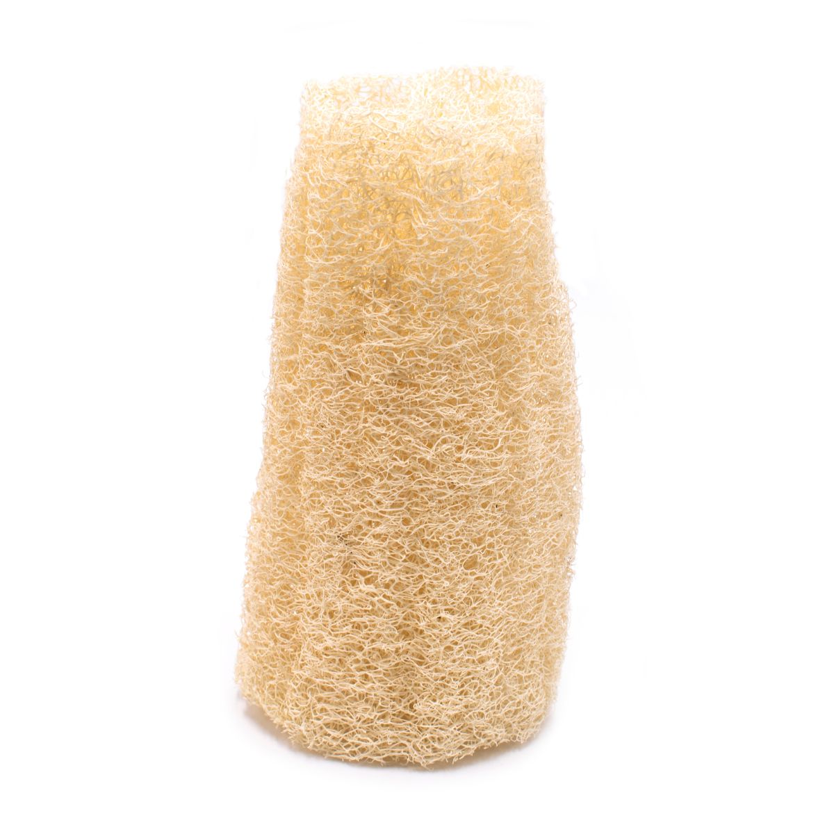 Small bulk loofah sponge for body exfoliation, approx. 12 cm. Azal.