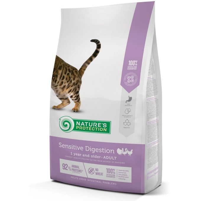 Nature's Protection Cat Sensitive Digestion Fjäderfä Kattfoder 2 kg
