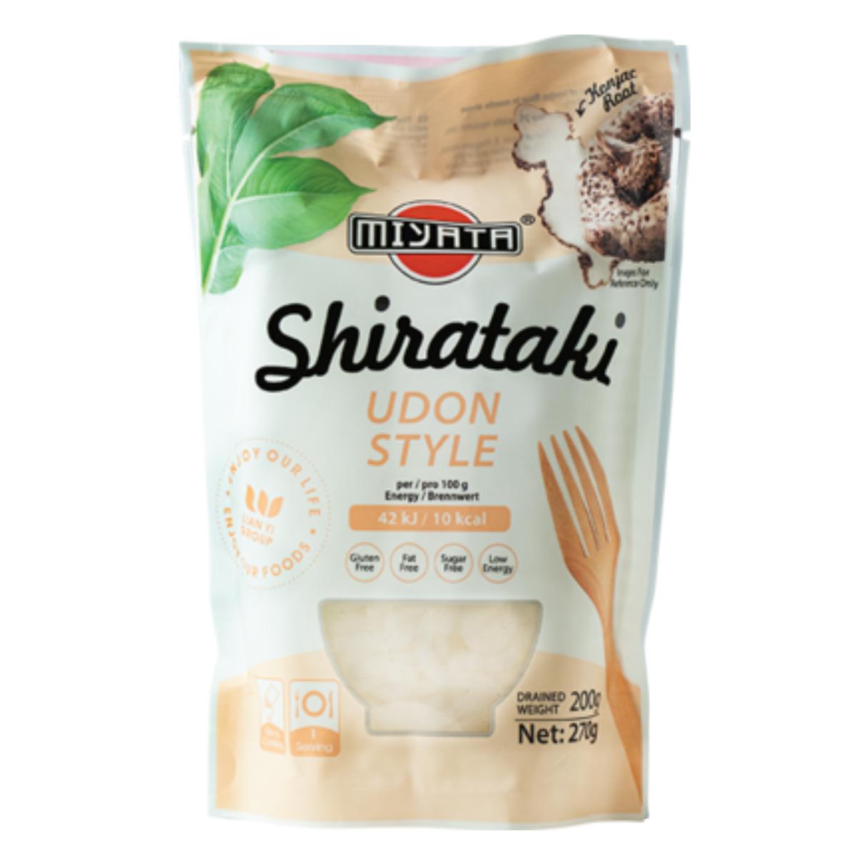 Shirataki Udon-nudlar av Konjac Miyata 270 g