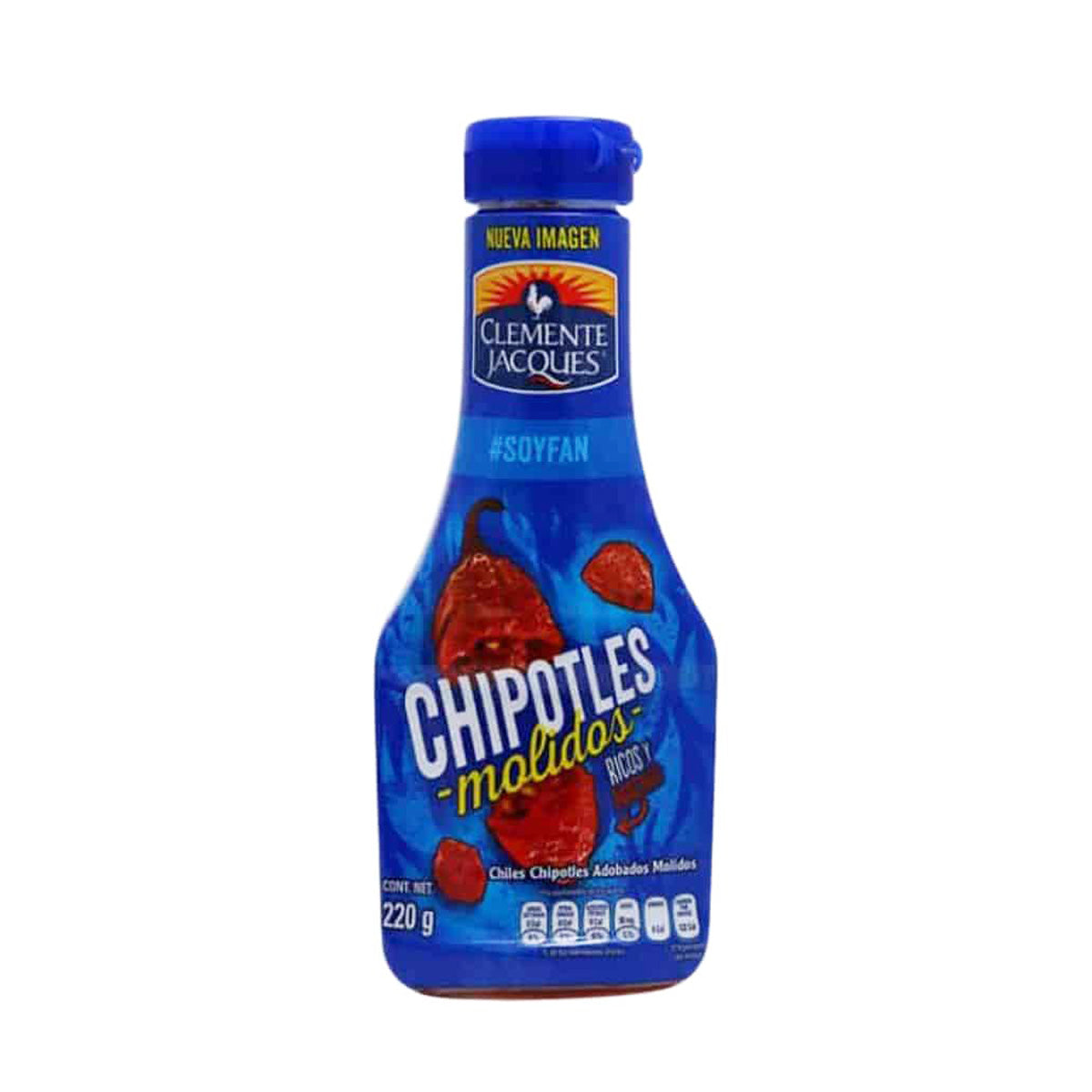 Chipotle moulu « facile à servir » Clemente Jacques 220 g
