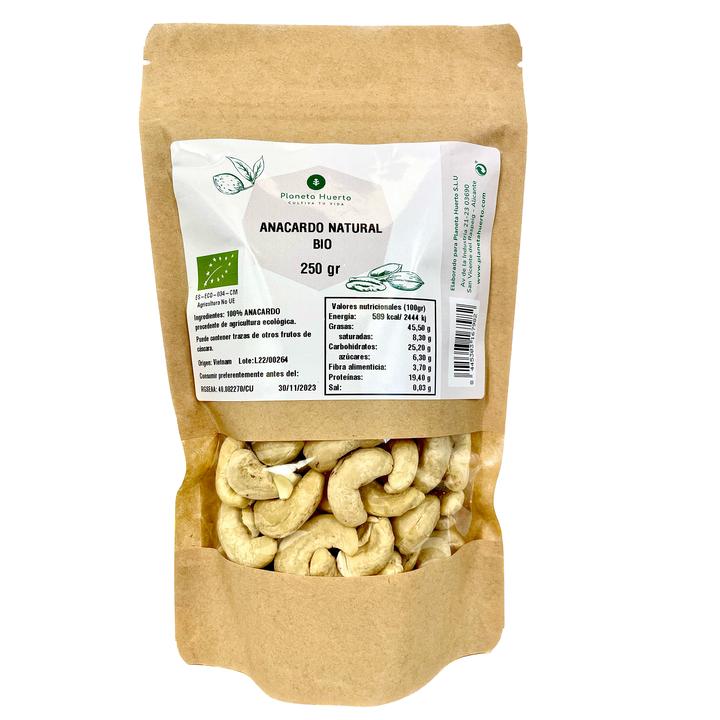 Cashewnötter naturella ECO Planeta Huerto 250 g