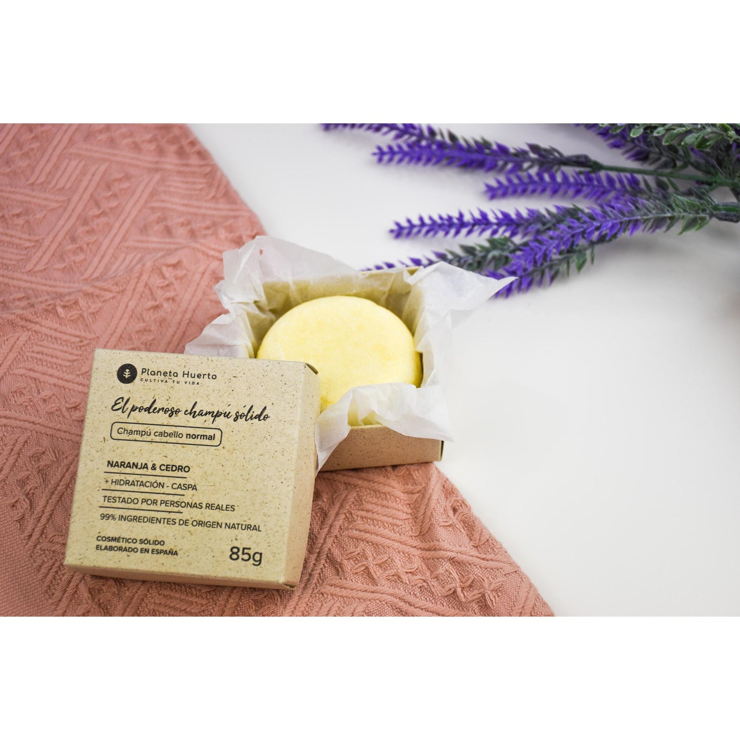 Planeta Huerto Sinaasappel en Ceder Shampoo voor normaal haar 85 g