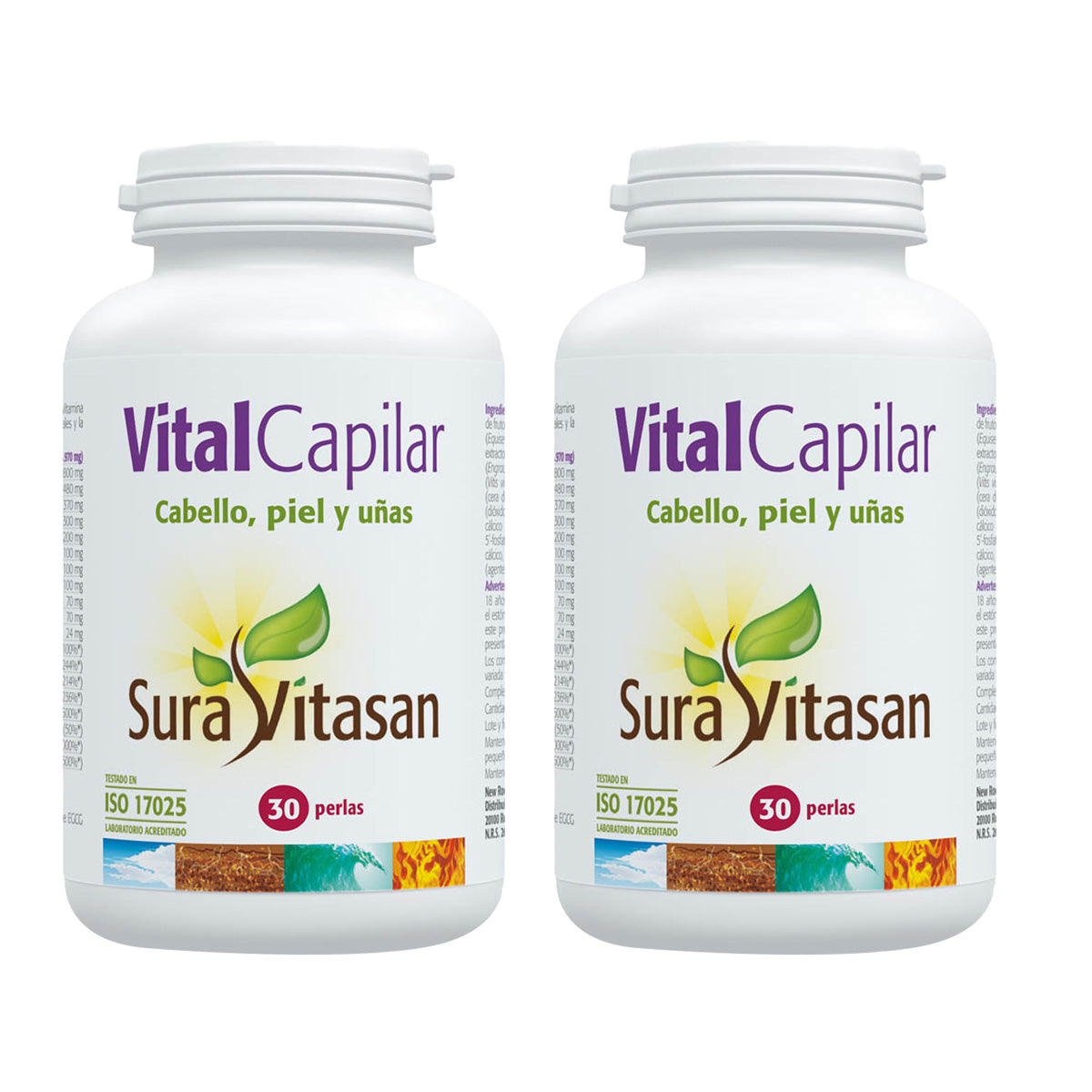 2x VitalCapilar, Sura Vitasan, 30 kapslar