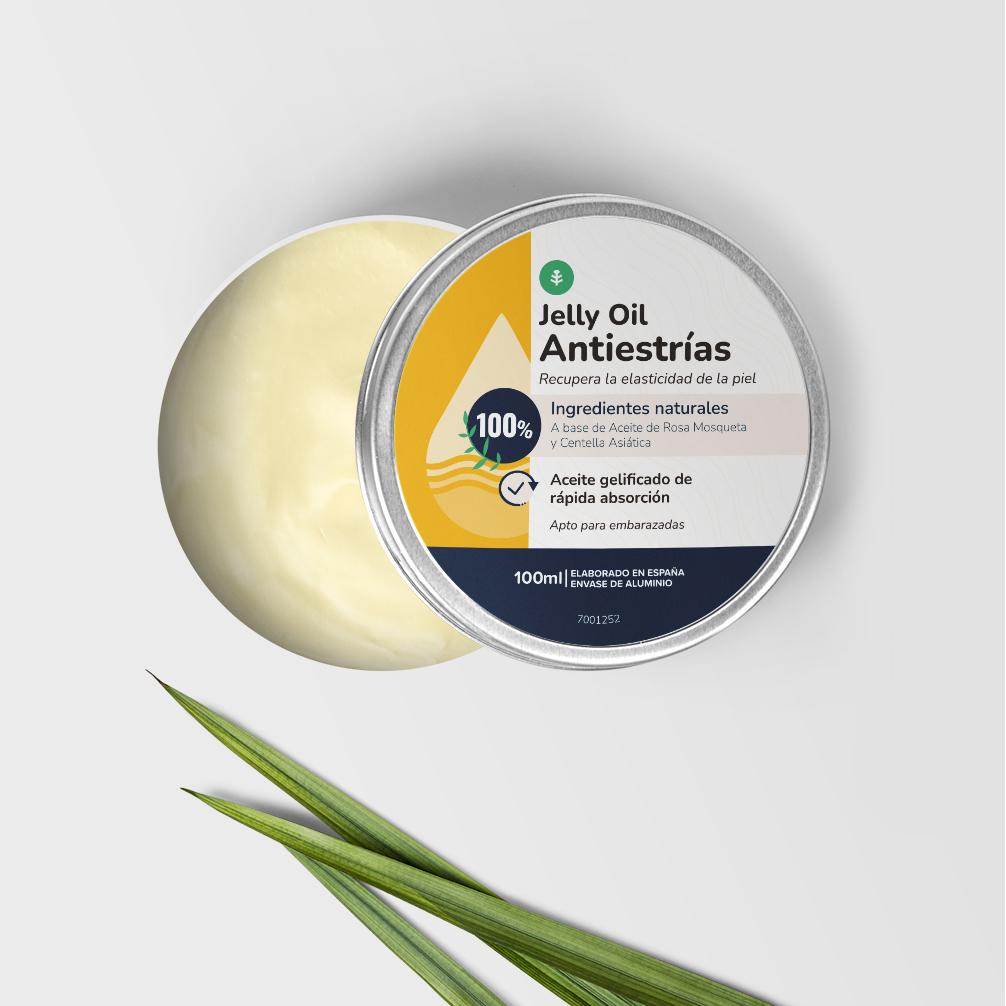 Galaretowaty olejek przeciw rozstępom Planeta Huerto 100 ml