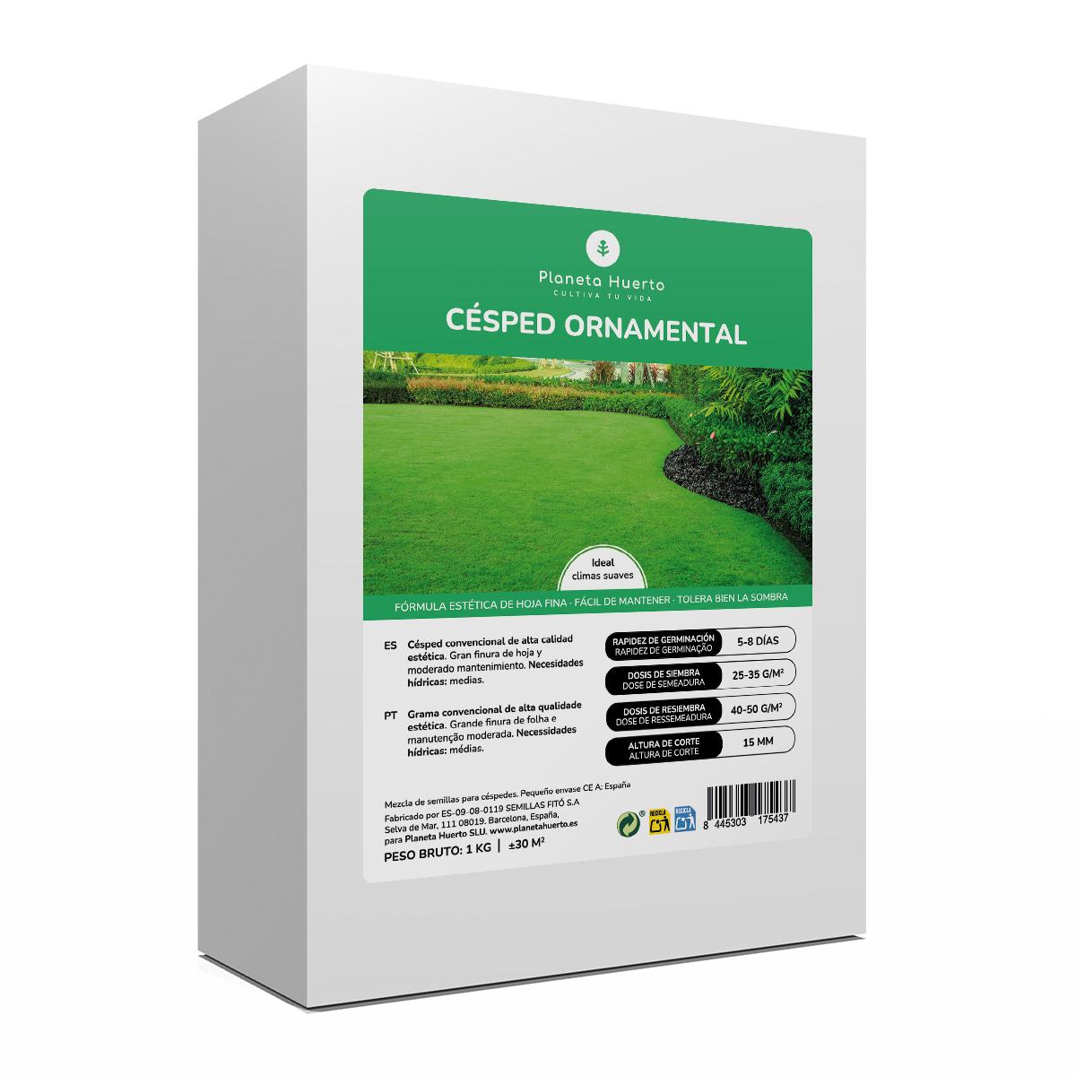 Graines de gazon d'ornement Planeta Huerto 1 kg