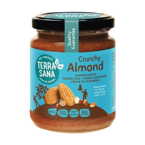 Almond Cream with Almond Pieces 250 g Terrasana