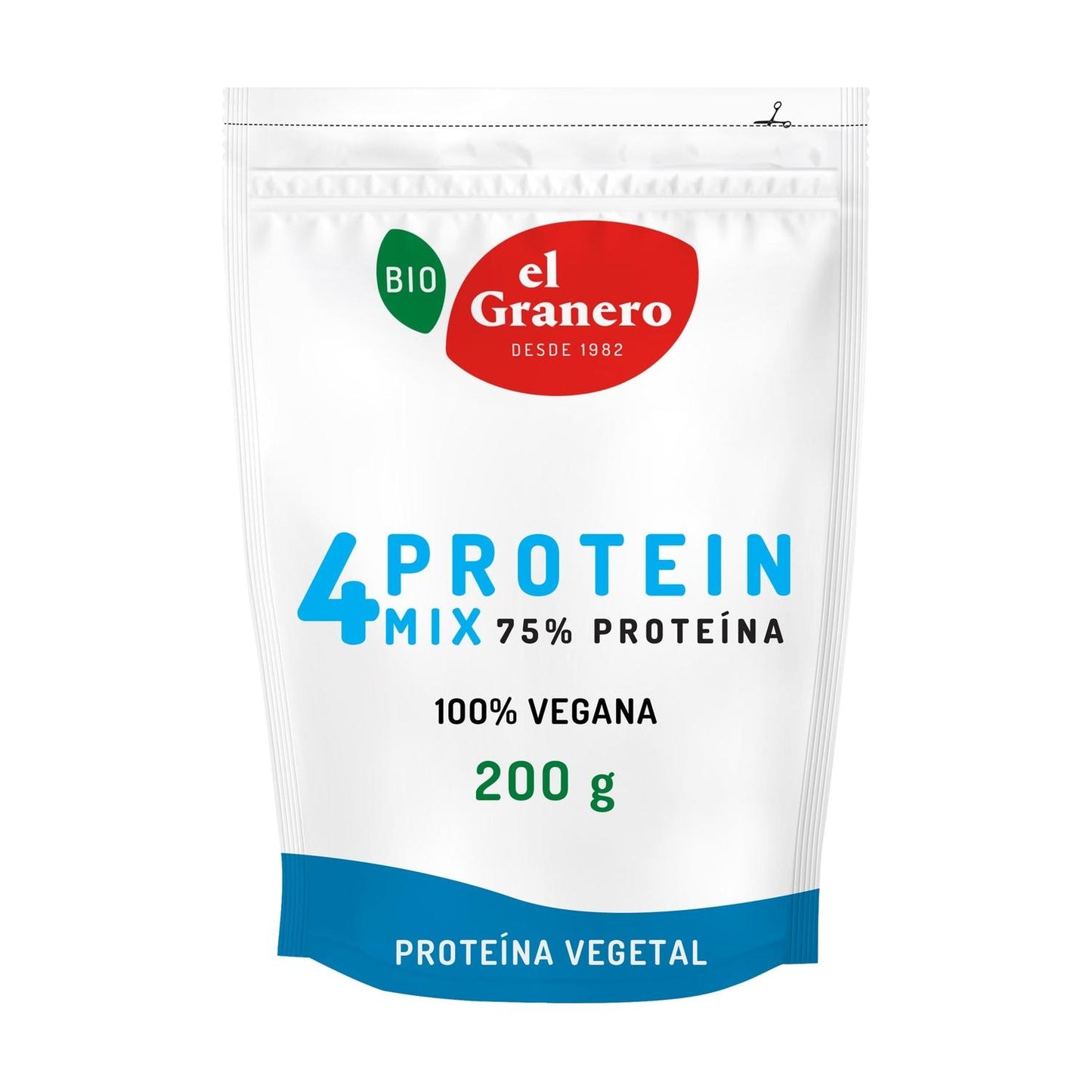 Organic Protein Mix (Pea, Rice, Roasted Pumpkin and Hemp), 200 g El Granero