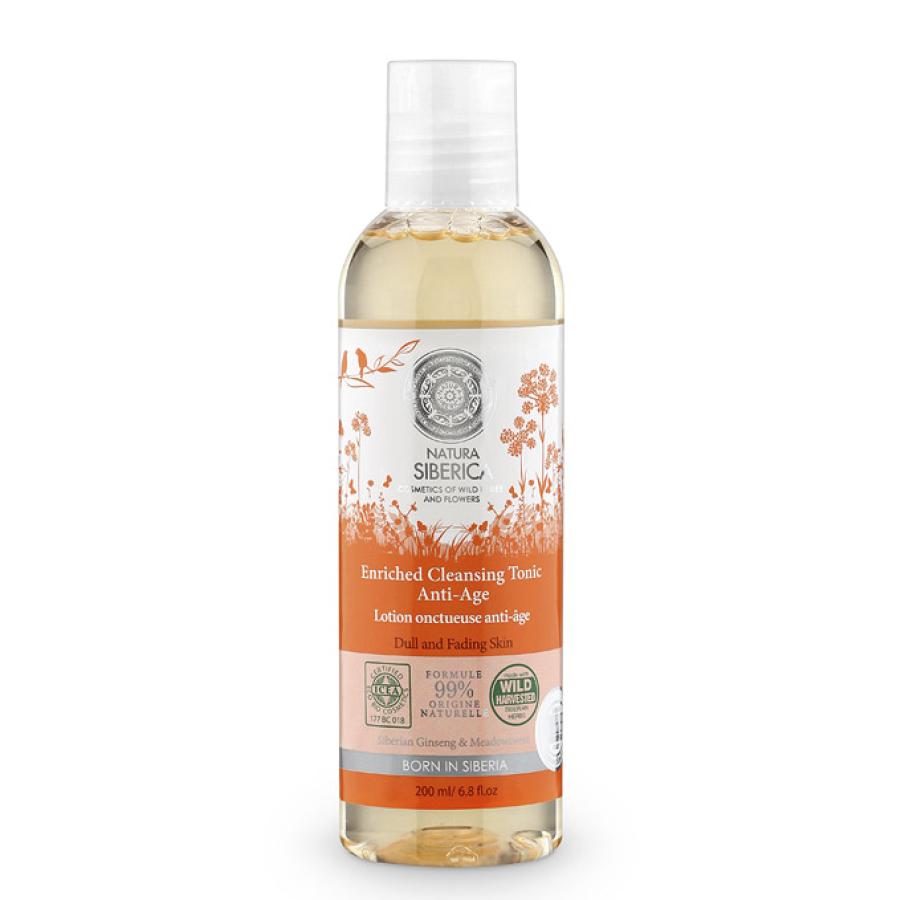 Natura Sibérica Anti-age enriched cleansing toner, 200 ml