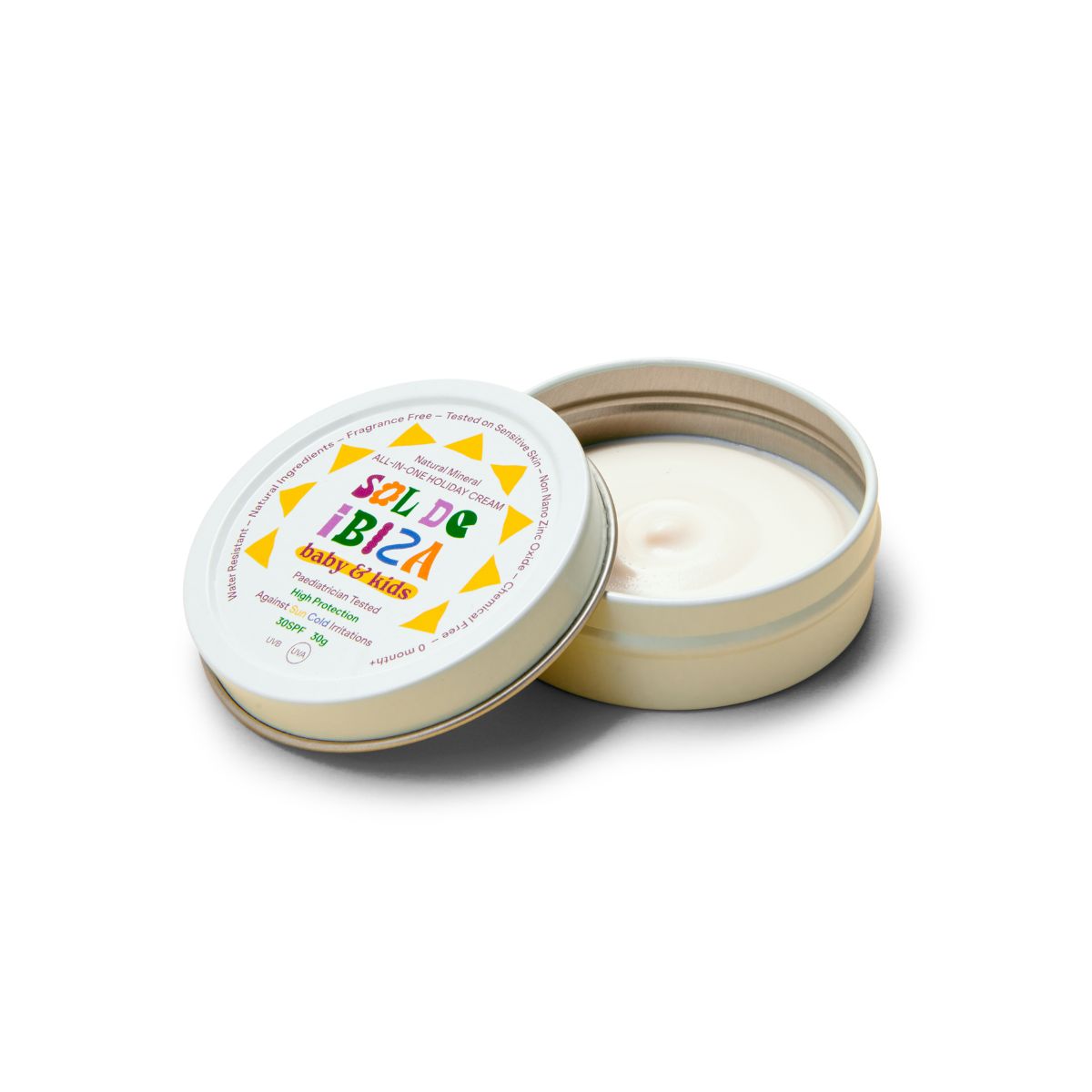 All in one-Bebés 0 meses SPF30 Sol de Ibiza solkräm 30 ml