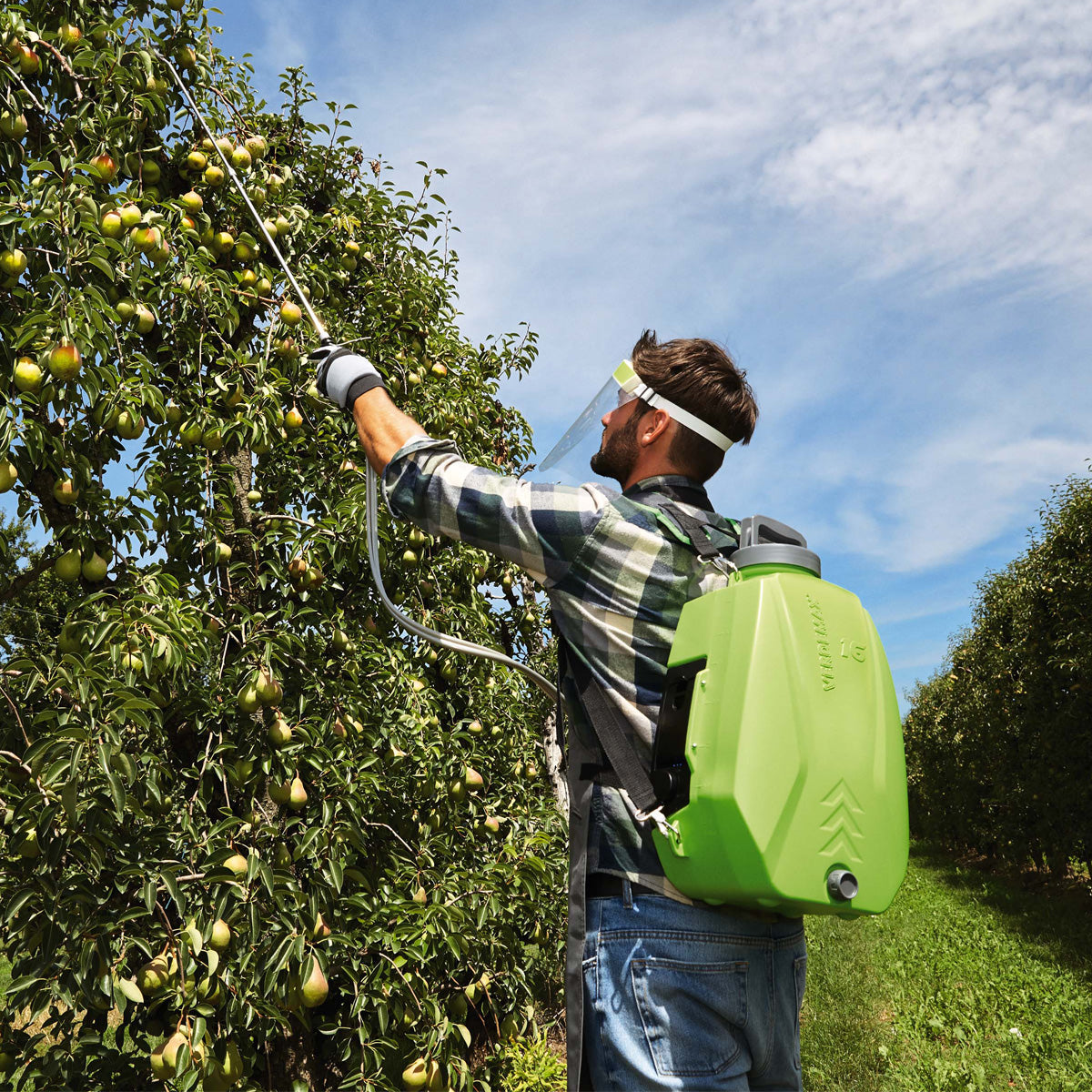 Ryggsäcksspruta med batteri 16 l Verdemax