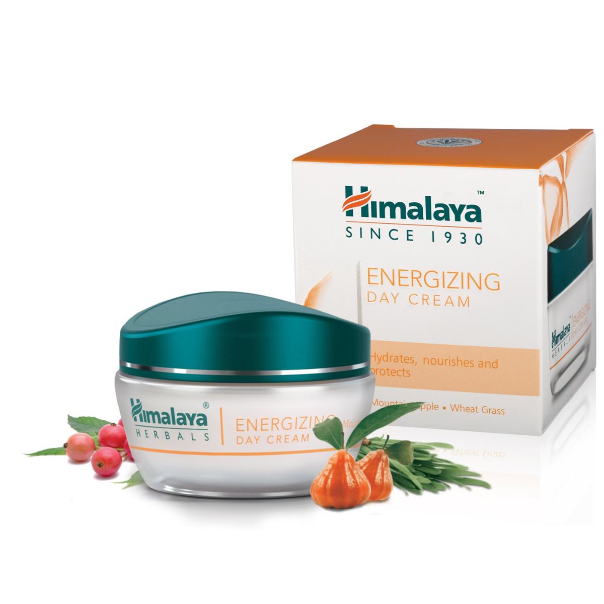 Energetyzujący krem na dzień Mass Herbal Himalaya 50 ml