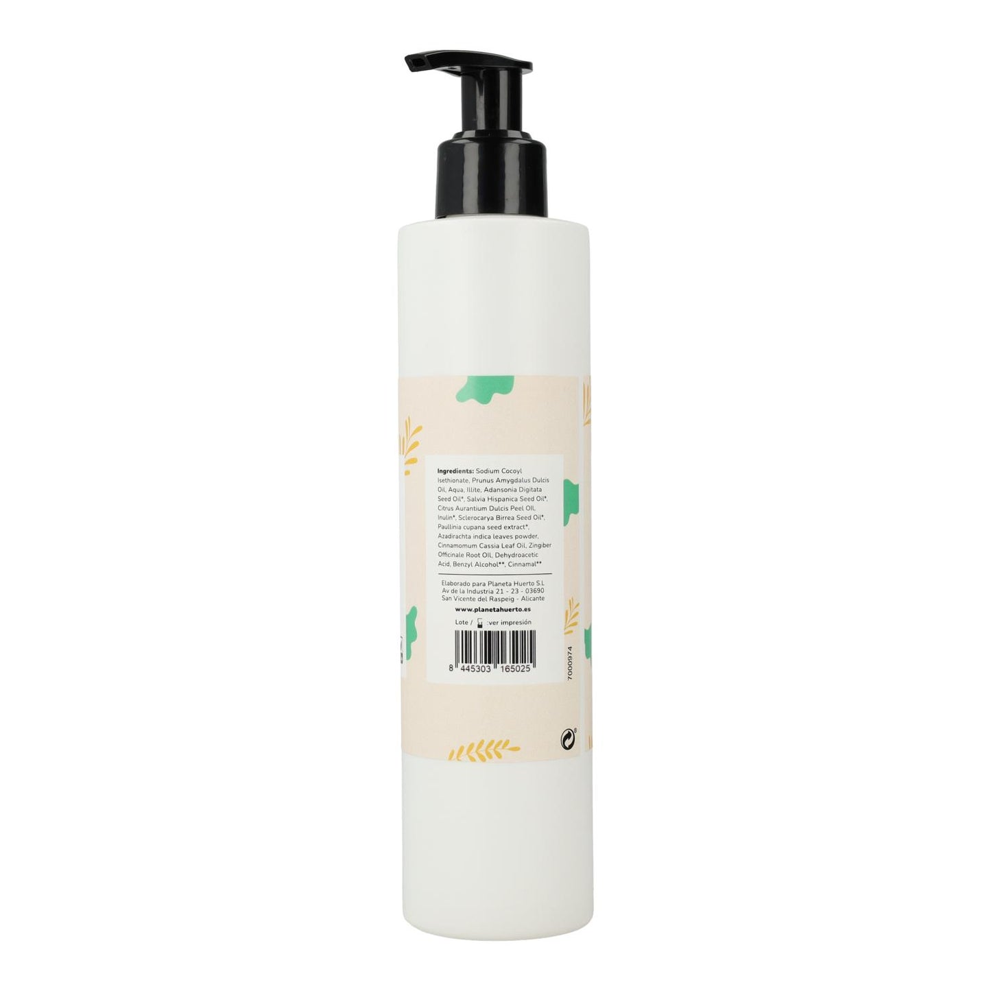 School shampoo Citronella and Neem Planeta Huerto 250 ml