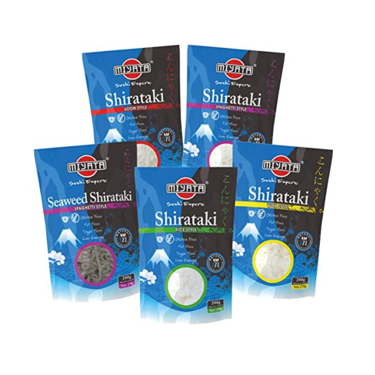 Farine de shirataki, Miyata, boîte mixte 270 g
