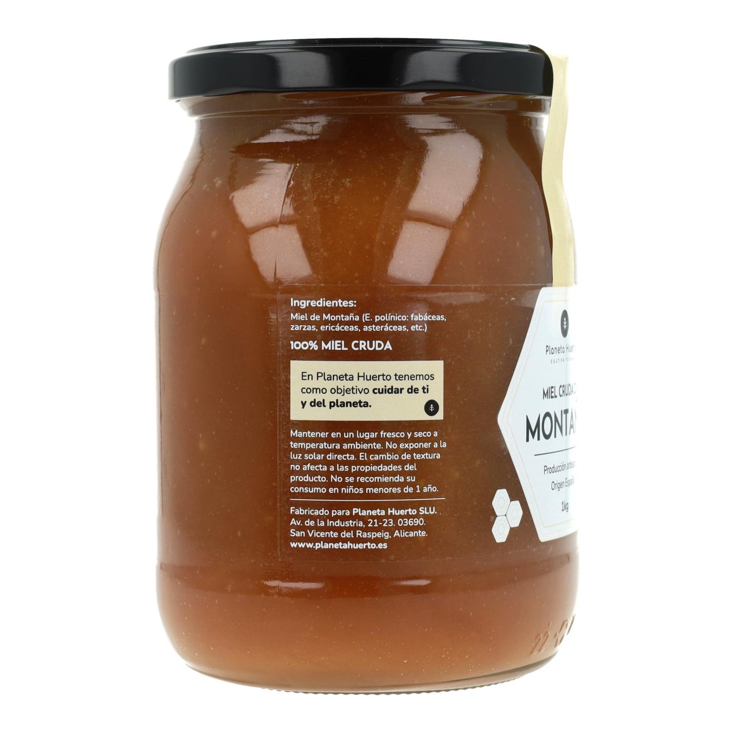 Miel de montagne brut Planeta Huerto 1 Kg