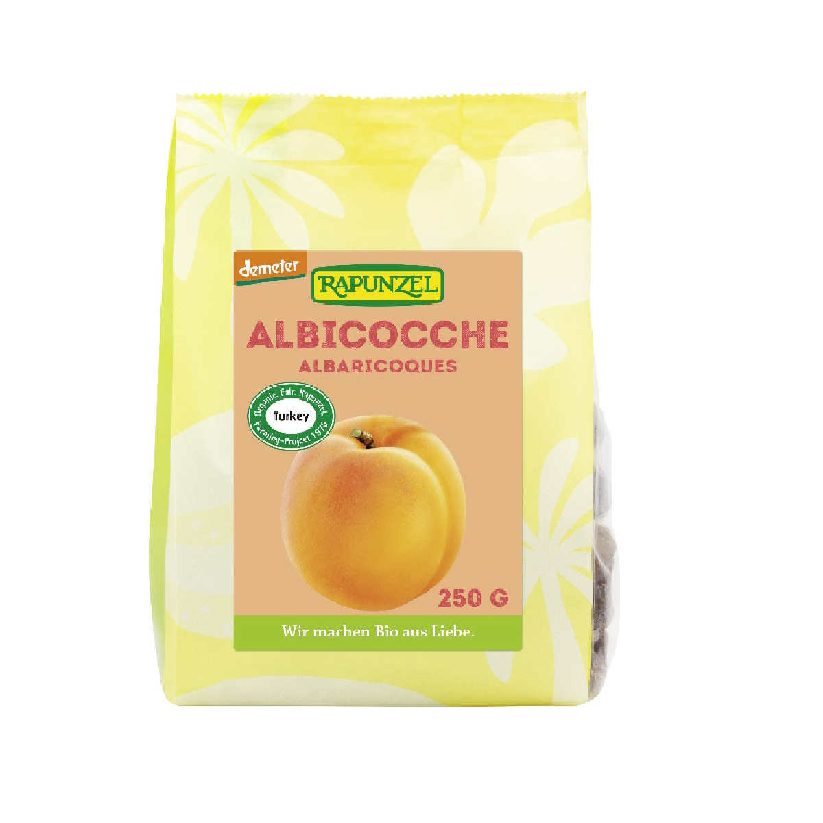 Abricots entiers Rapunzel 250 g