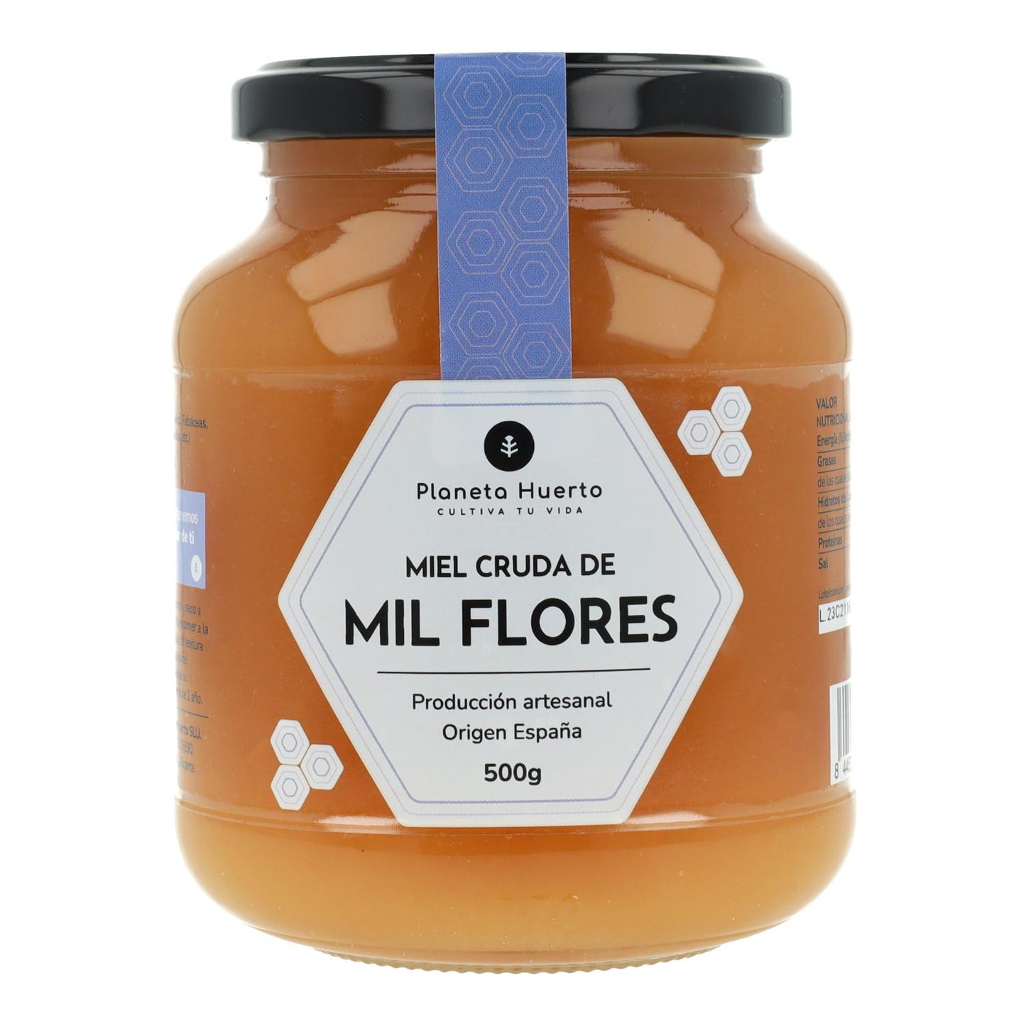 Thousand Flowers rå honung Planeta Huerto 500 g