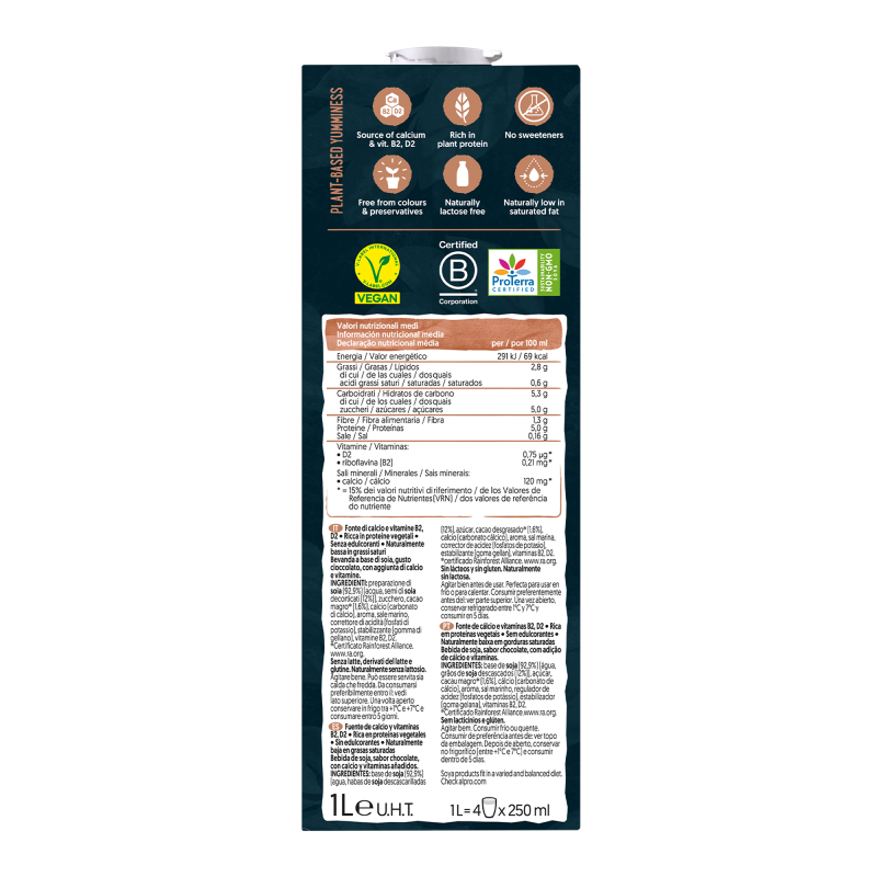Alpro chokladdryck med proteiner, 1 liter