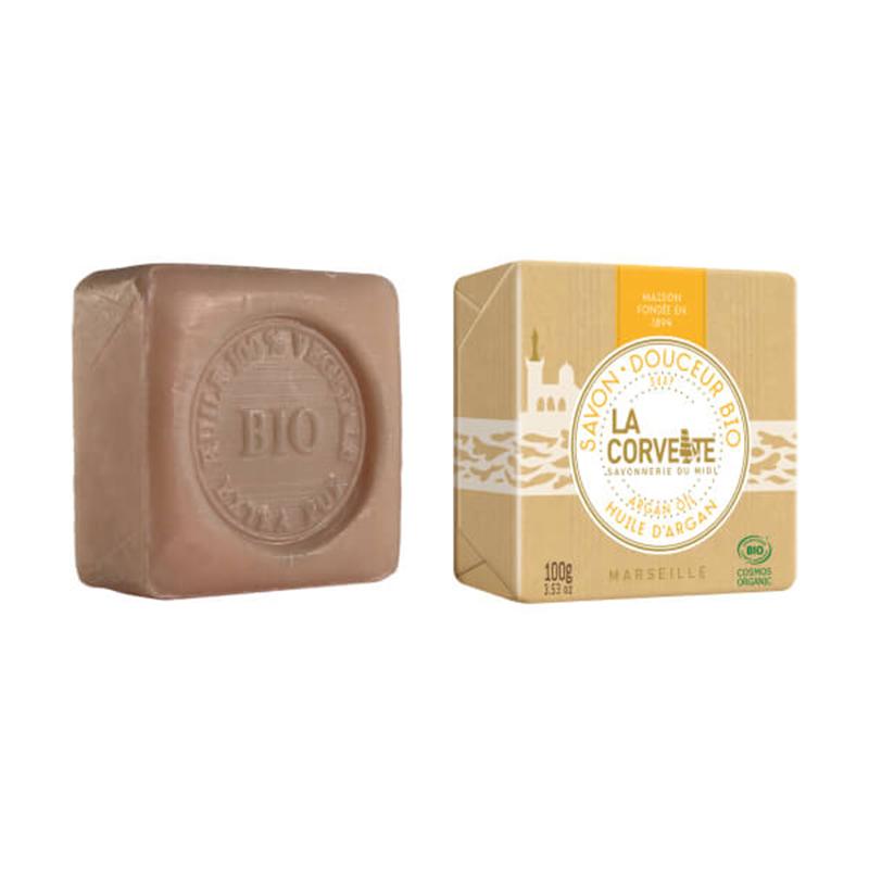 Sapone naturale in panetti Olio di argan BIO La Corvette 100 g