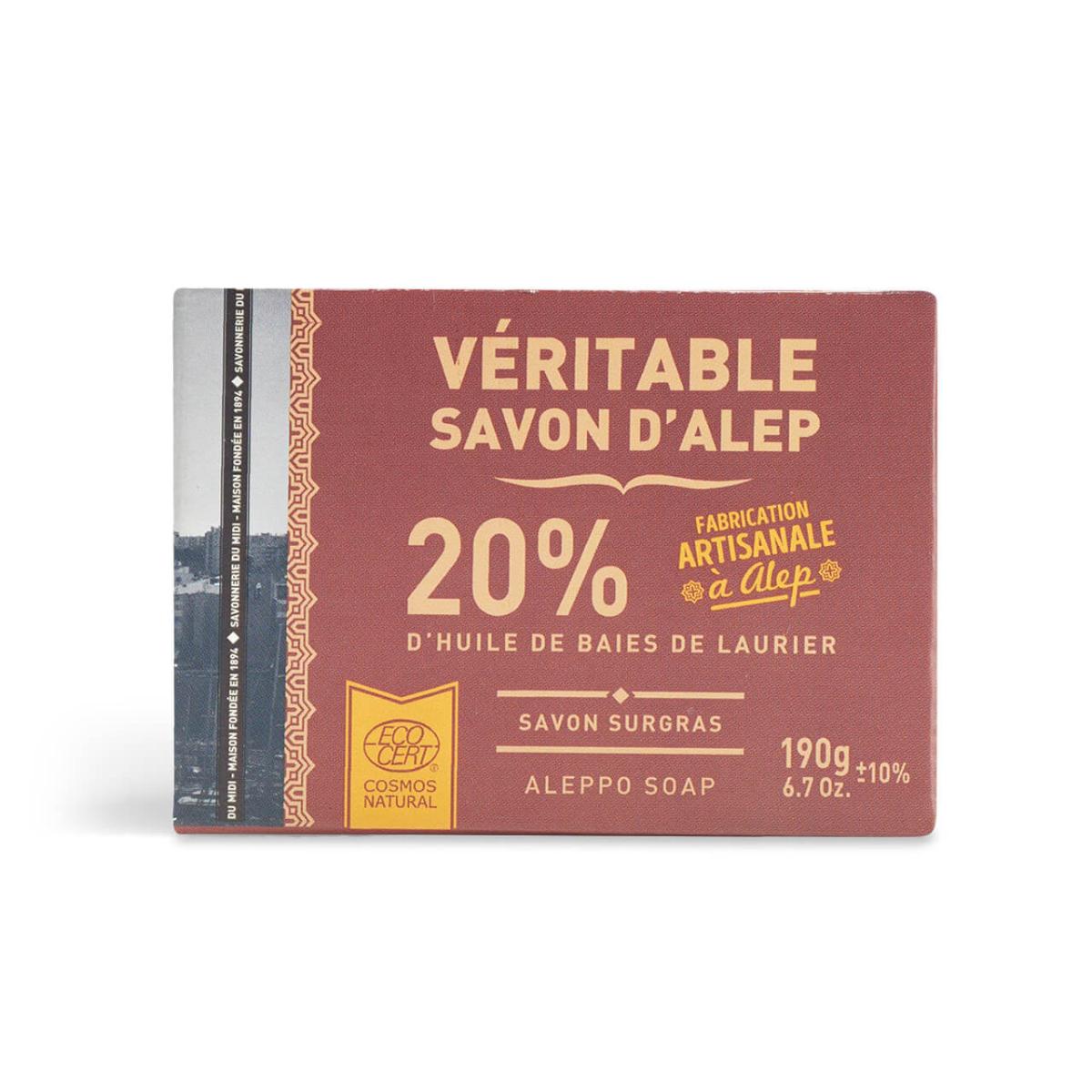 Saponetta di Aleppo 20% La Corvette 190 g
