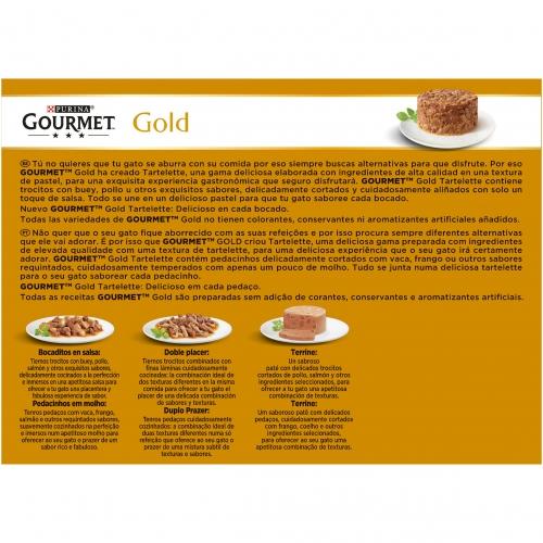 GOURMET GOLD Taartjes Assortiment (24 x 85 g)