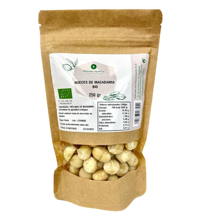 Noci di macadamia ECO Planeta Huerto 250 g