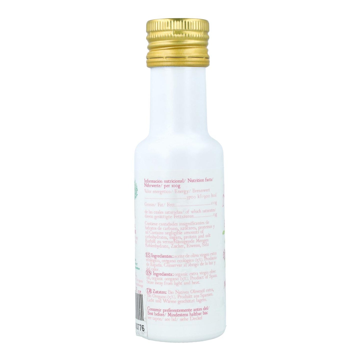 Olijfolie en oregano Eco Azada 100 ml