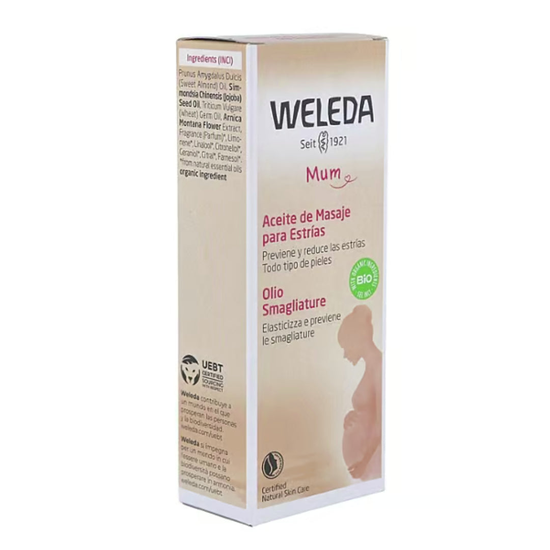 Weleda massageolie tegen striae 100 ml