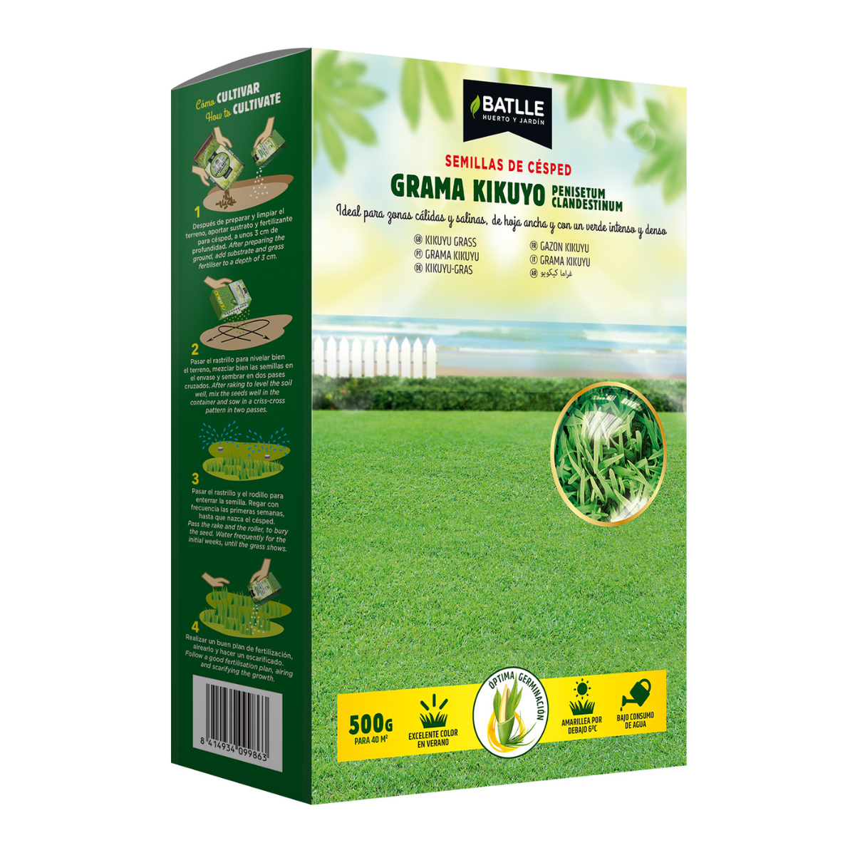 Kikuyo Batlle gräsfrön 500 g