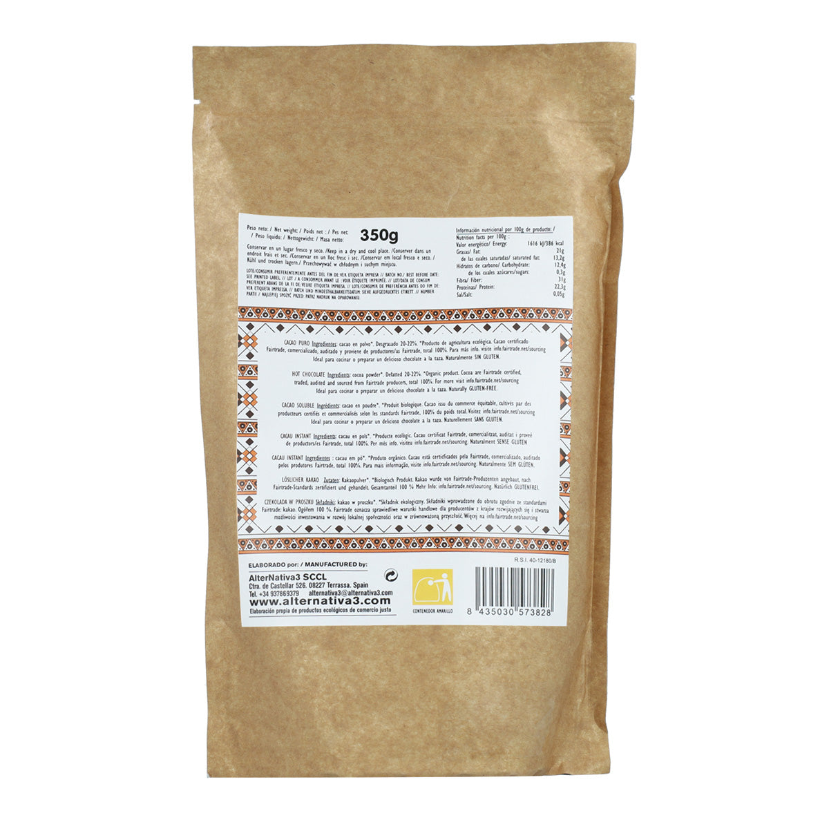 2er-Pack Bio-Kakao Premium Alternativa 350 g